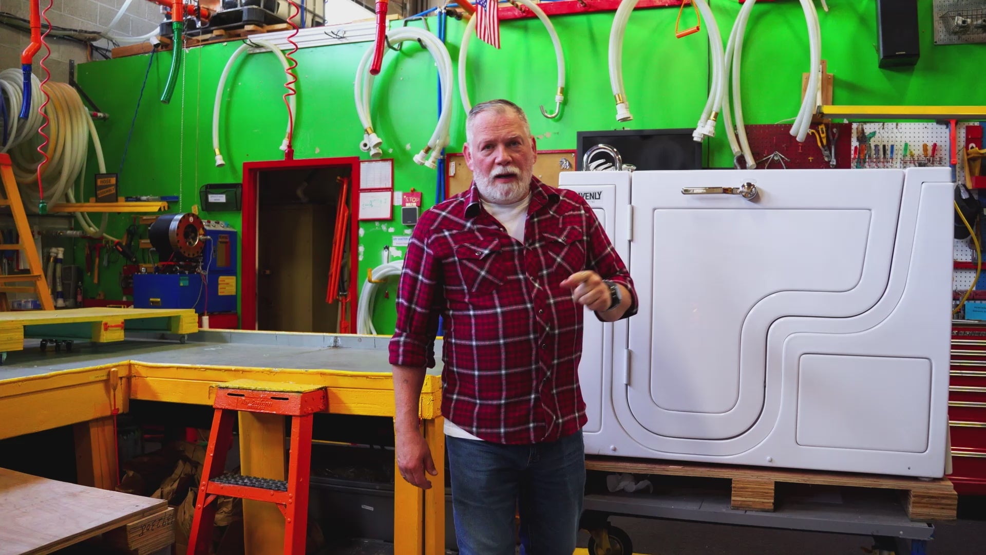 Load video: Founder led video explaining what Heavenly Tubs is, who they are for, and what their product is about. It also mentions how Medicare can reimburse you up to 80% of the purchase price IF ELIGIBLE. 